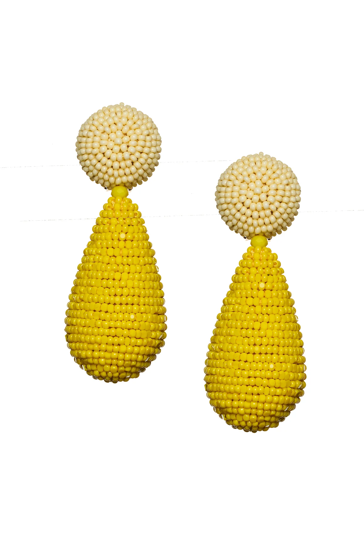 Yellow Drops Earrings