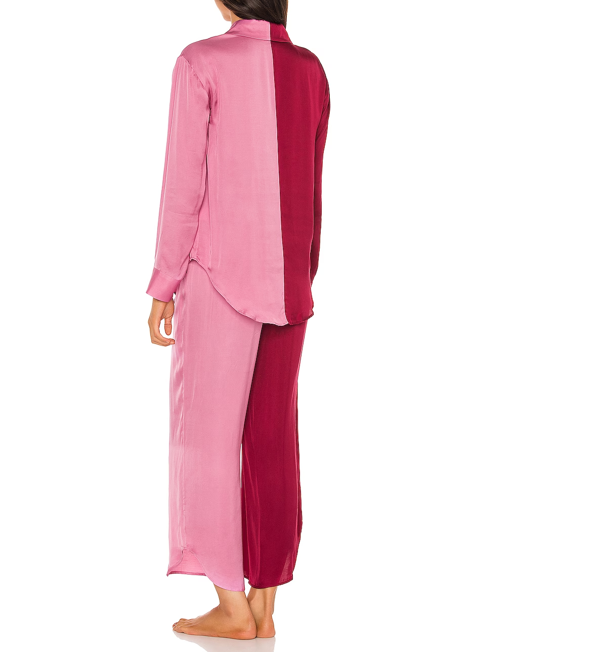 Two Tone solid color Co-Ord set