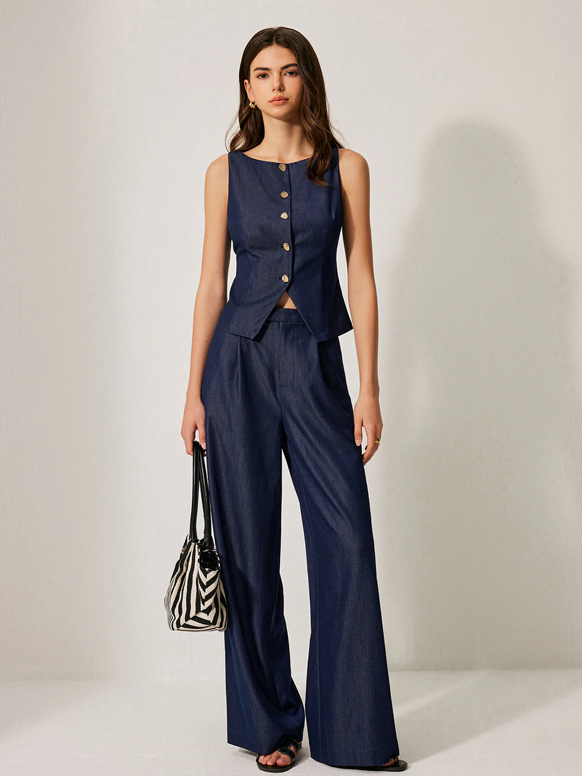 Denim Twin Set
