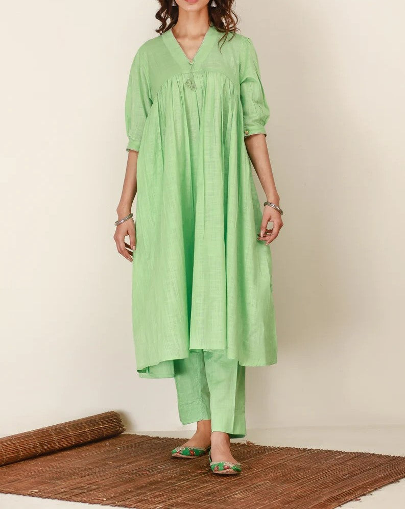 Light Green Kurta Set