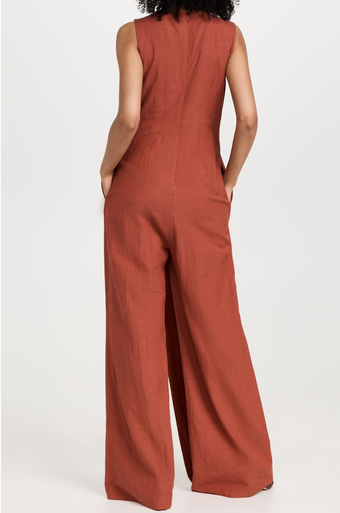 Surplice Jumpsuit