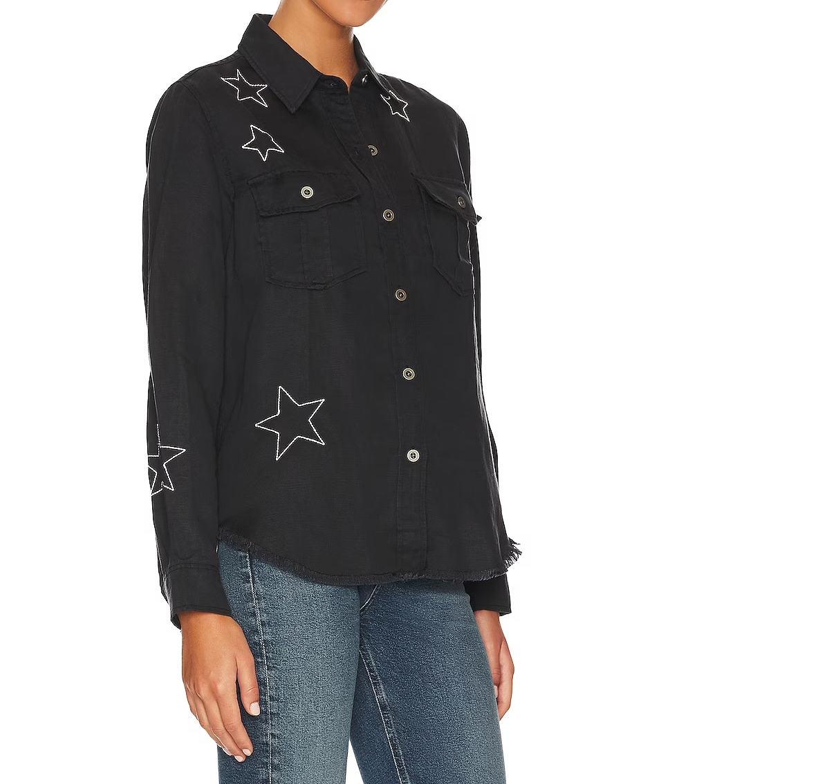 Star Embroidered Shirt